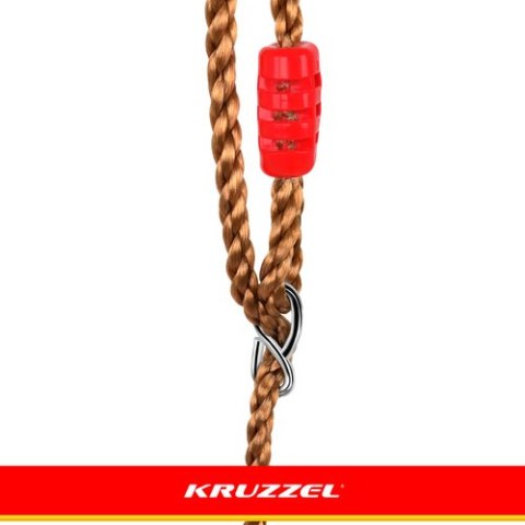 Huśtawka plastikowa - czerwona 23555