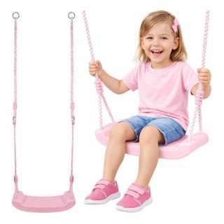 Huśtawka plastikowa - różowa 25445