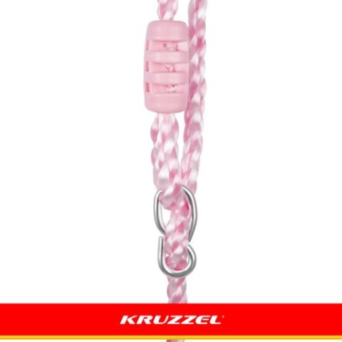 Huśtawka plastikowa - różowa 25445