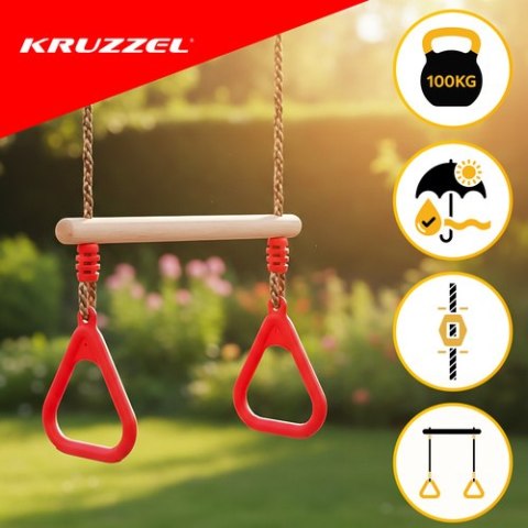 Huśtawka - trapez Kruzzel 25383
