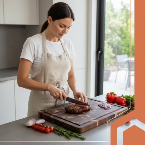 Deska akacjowa do krojenia Ruhhy 26924