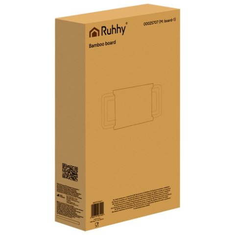 Deska bambusowa z pojemnikami Ruhhy 25707