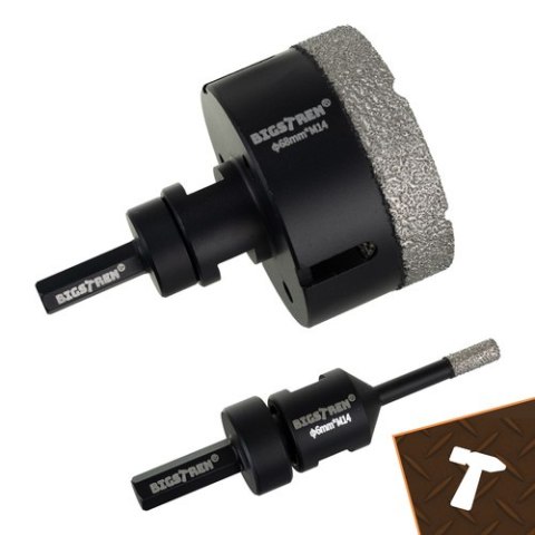 Otwornice diamentowe- zestaw 6szt. Bigstren 27079