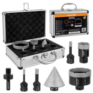 Otwornice diamentowe- zestaw 7szt. Bigstren 27080