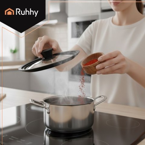 Pokrywka silikonowa 3 w 1 18/20/22cm Ruhhy 25563