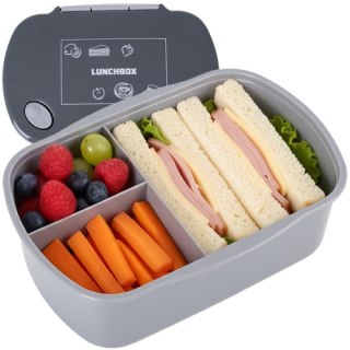 Śniadaniówka/lunchbox 800ml szary Ruhhy 26169
