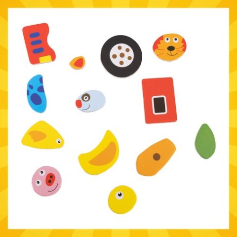 Tablica edukacyjna dwustronna Kruzzel 25637