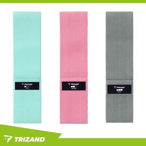 Zestaw gum do ćwiczeń - 3szt. Trizand 25876