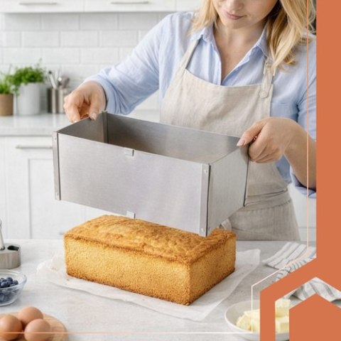 Forma do ciast/ rant cukierniczy prostokątny Ruhhy