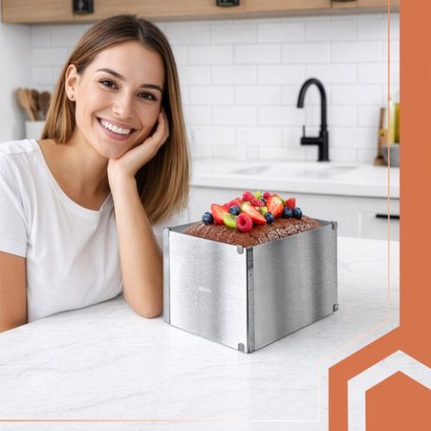 Forma do ciast/ rant cukierniczy prostokątny Ruhhy