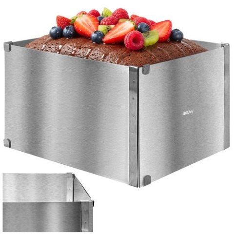 Forma do ciast/ rant cukierniczy prostokątny Ruhhy