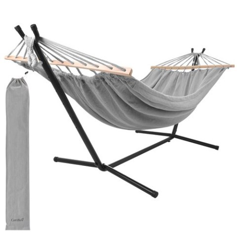 Hamak ogrodowy 200x150cm Gardlov ze stelażem 27293