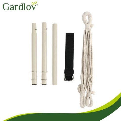 Huśtawka - fotel wiszący 210cm beżowy Gardlov