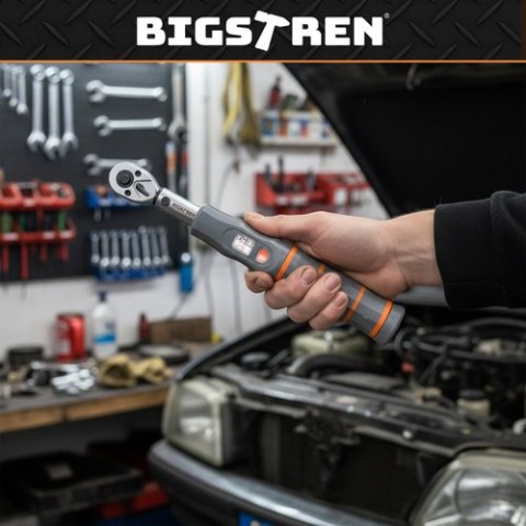 Klucz dynamometryczny 1/4 2-26NM Bigstren 27087
