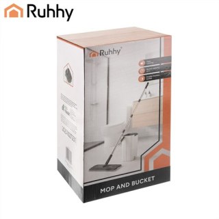 Mop dwukomorowy 8,5L z nakładkami Ruhhy 27231