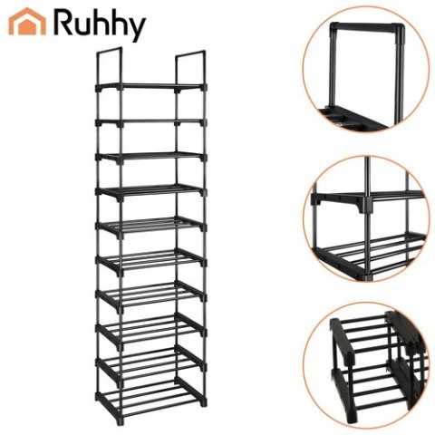 Półka na buty 10 poziomowa 45x30x174cm Ruhhy