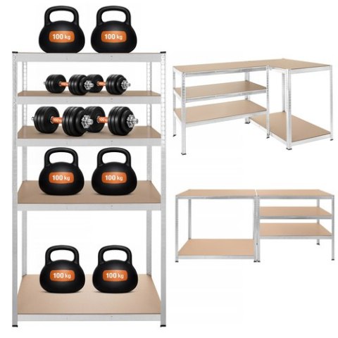 Regał magazynowy - 180x100x60 Bigstren