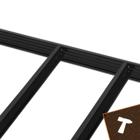 Regał magazynowy - czarny 220x100x45 Bigstren