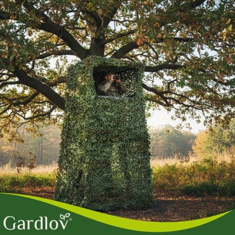 Siatka maskująca 3x6m + 100szt opasek Gardlov