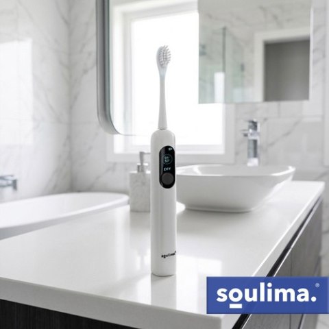 Szczoteczka soniczna do zębów biała Soulima 26850