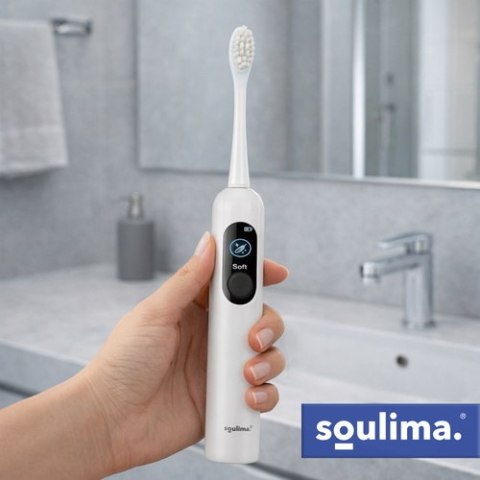 Szczoteczka soniczna do zębów biała Soulima 26850