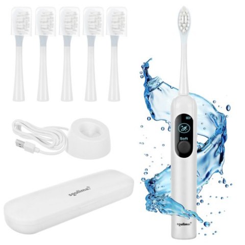 Szczoteczka soniczna do zębów biała Soulima 26850