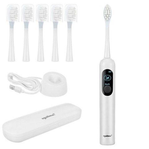 Szczoteczka soniczna do zębów biała Soulima 26850