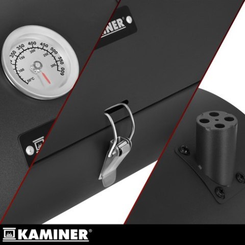 Grill ogrodowy turystyczny 38x30x40cm Kaminer