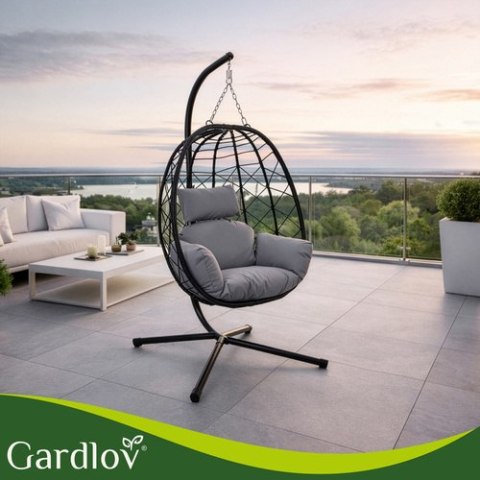 Huśtawka - fotel wiszący 185cm Gardlov