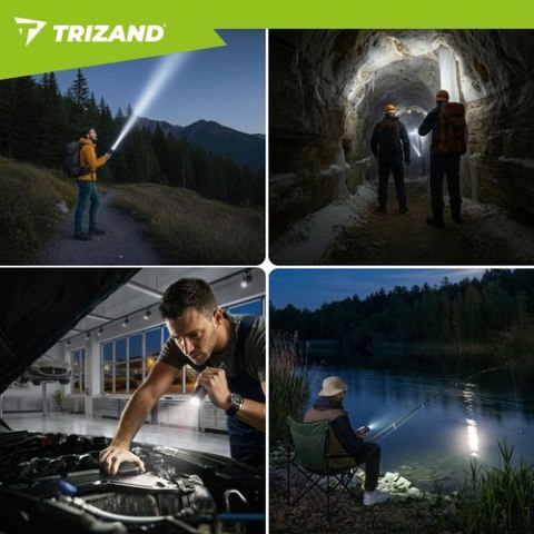 Latarka taktyczna 1500lm Trizand 26949