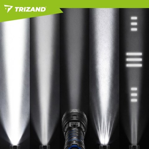 Latarka taktyczna 1500lm Trizand 26949