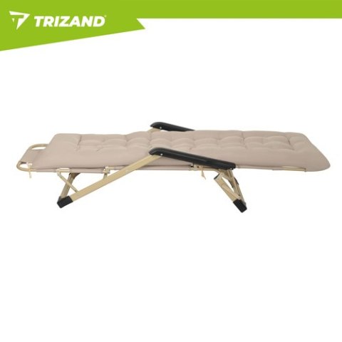 Leżak ogrodowy składany 60x177x30cm Trizand