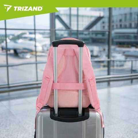 Plecak turystyczny 40x25x20cm różowy Trizand