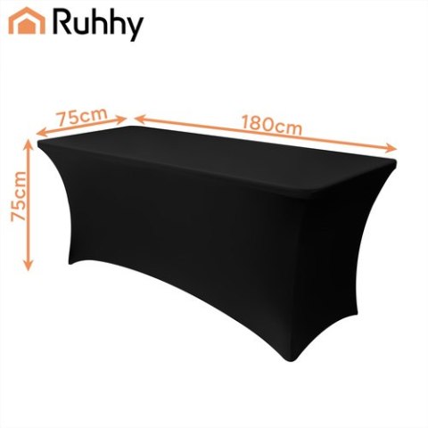 Pokrowiec na stół bankietowy 183x75x75cm Ruhhy