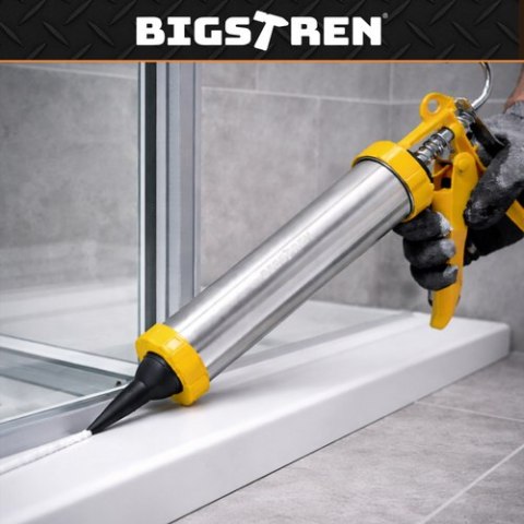 Wyciskacz/pistolet do silikonu 600ml Bigstren