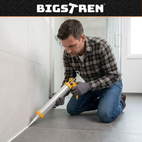 Wyciskacz/pistolet do silikonu 600ml Bigstren