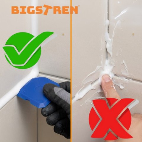 Wyciskacz/pistolet do silikonu 600ml Bigstren