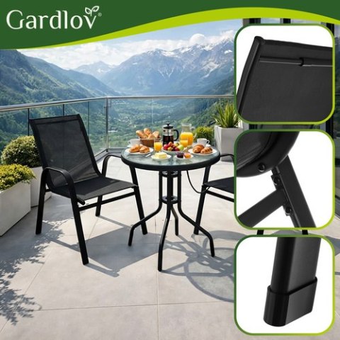 Zestaw krzeseł ogrodowych- 2szt. Gardlov