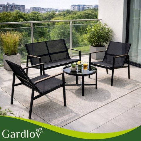 Zestaw mebli balkonowych - 4el. Gardlov
