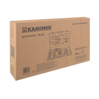 Zestaw przyborów do grilla - 26 szt. Kaminer