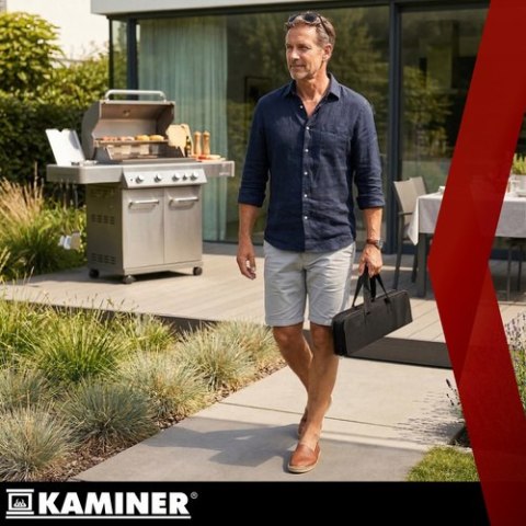 Zestaw przyborów do grilla - 3 szt. Kaminer 27180