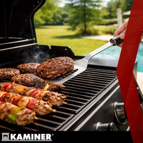 Zestaw przyborów do grilla - 3 szt. Kaminer 27180