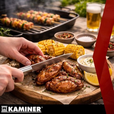 Zestaw przyborów do grilla - 6 szt. Kaminer 27178