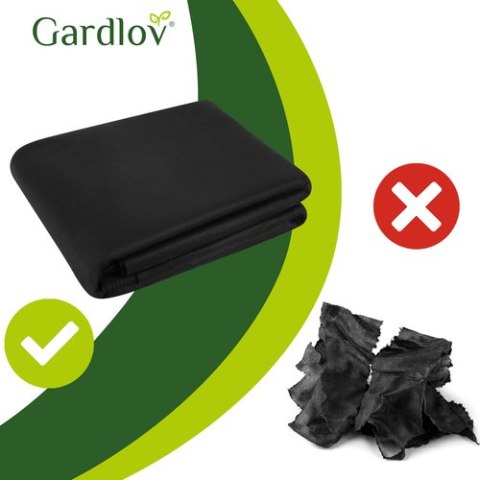 Agrowłóknina czarna 1,6x20m 50g/m2 Gardlov