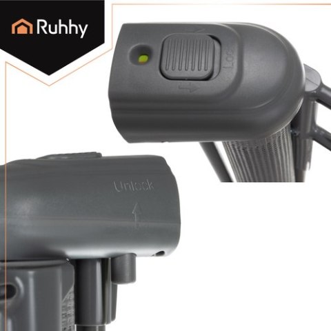 Bramka zabezpieczająca do drzwi-szara Ruhhy