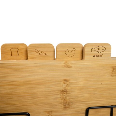 Deska bambusowa do krojenia- 4szt. Ruhhy