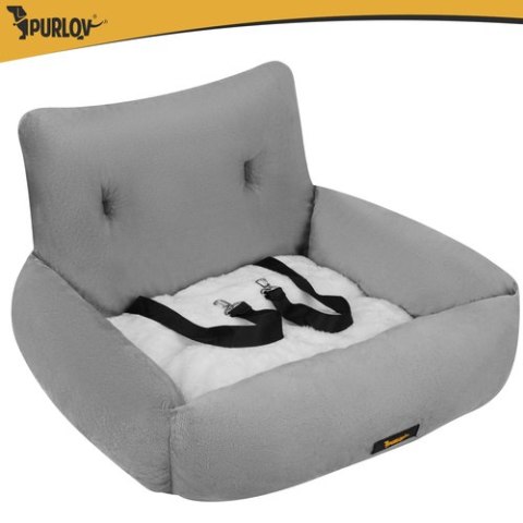 Fotelik samochodowy dla psa L 53x42x30cm Purlov