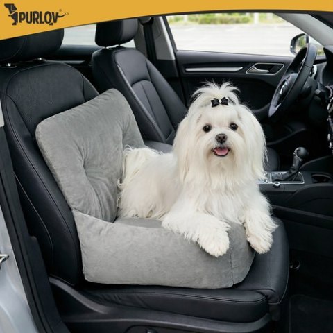 Fotelik samochodowy dla psa L 53x42x30cm Purlov