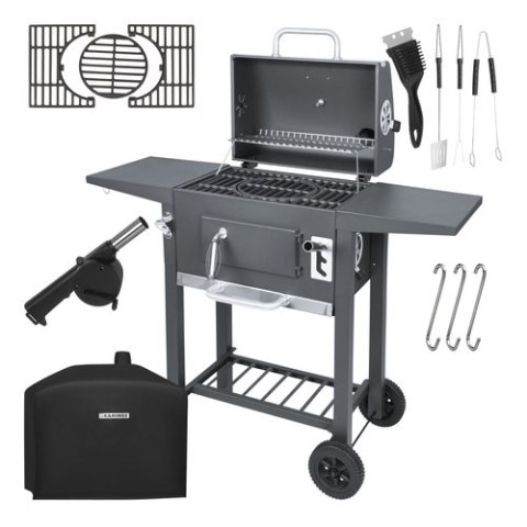 Grill ogrodowy z pokrywą 105x110x50cm Kaminer