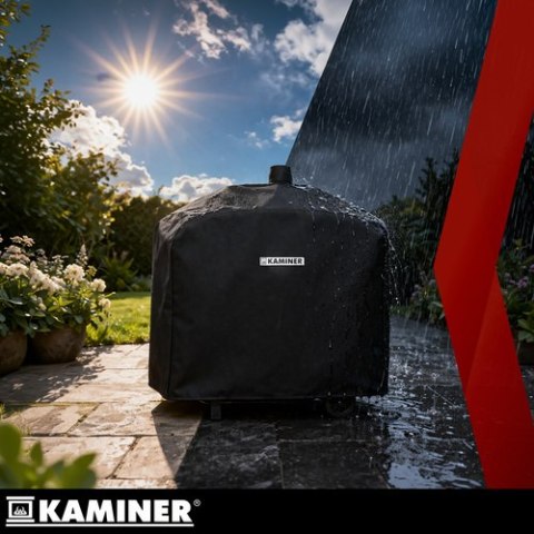 Grill ogrodowy z pokrywą 105x110x50cm Kaminer